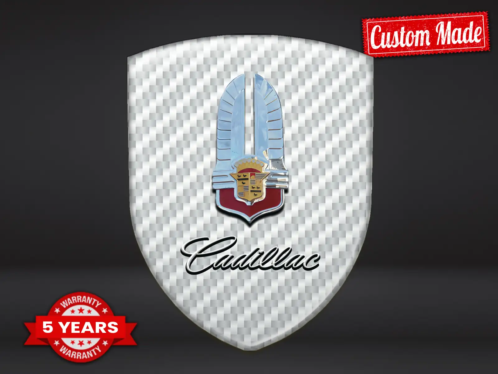 Cadillac Logo Auto Tendance Résistant Max Pro Version ST